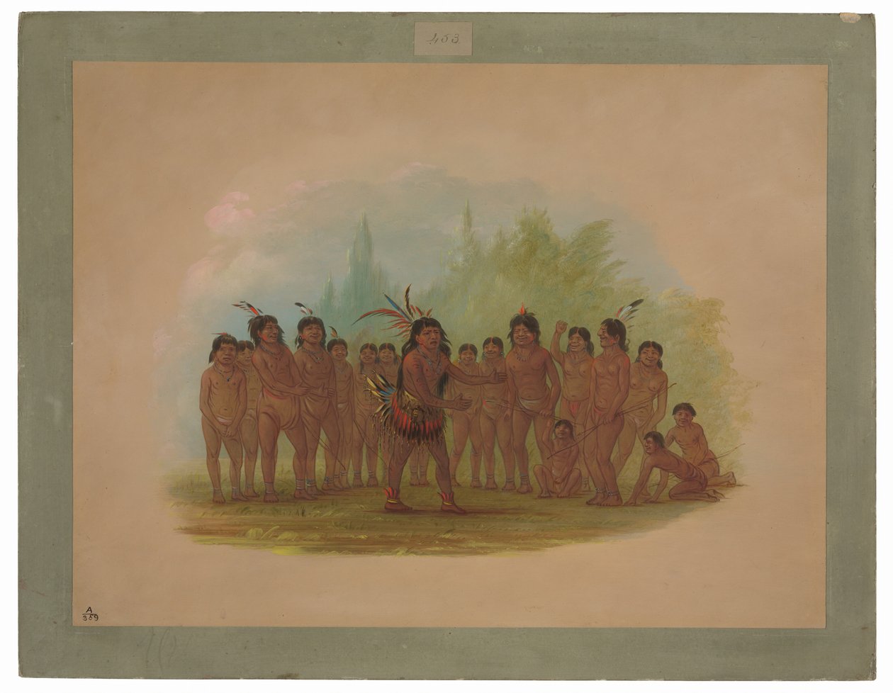 Zurumati-intiaanit tekijältä George Catlin