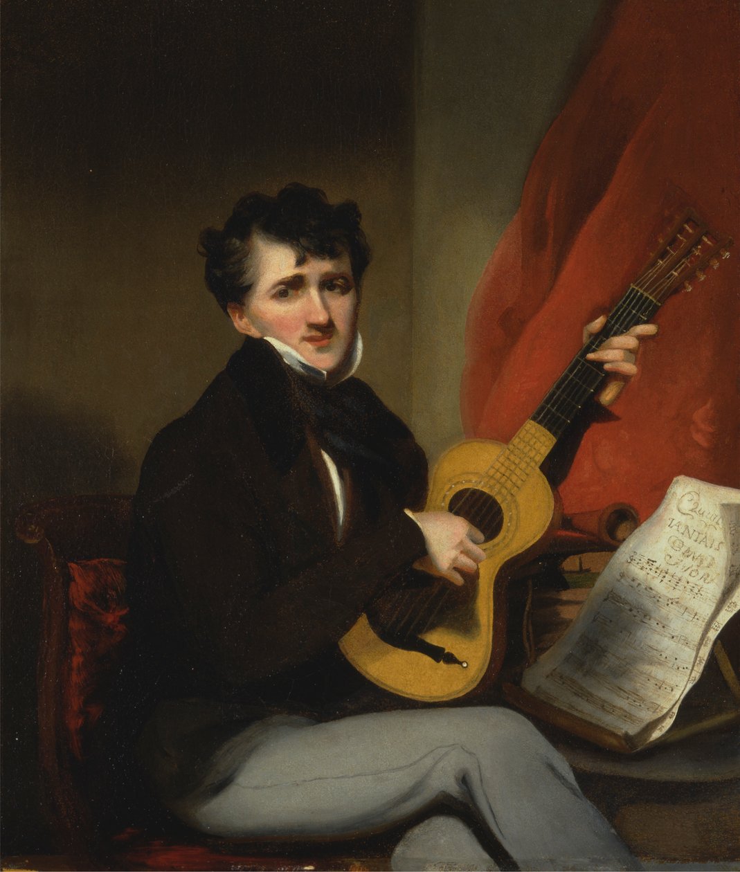 Josiah Andrew Hudleston (1799-1865) tekijältä George Chinnery