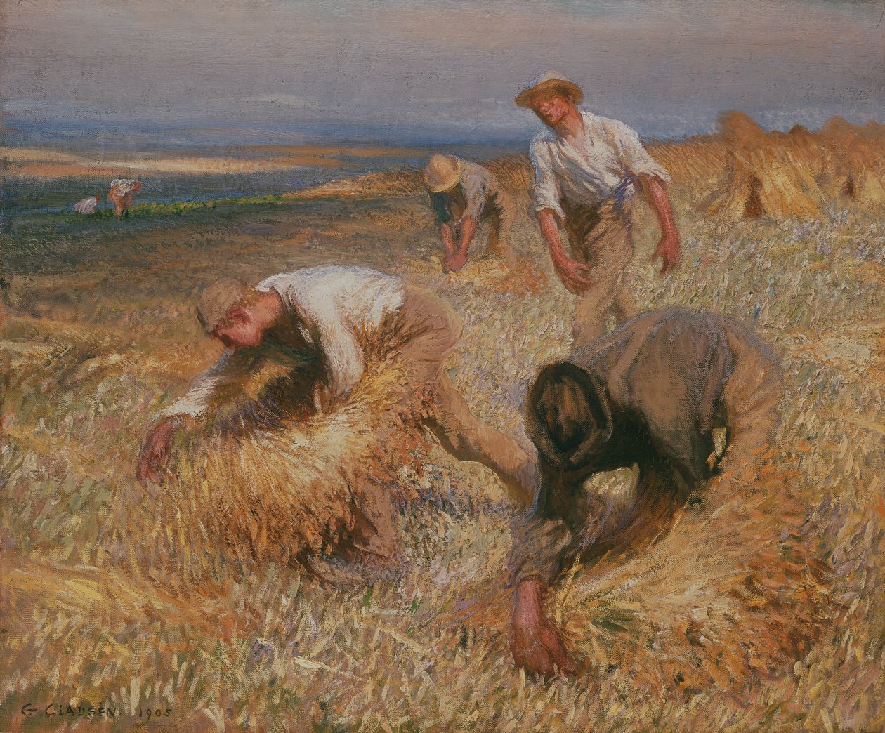Sidontapyörät tekijältä George Clausen