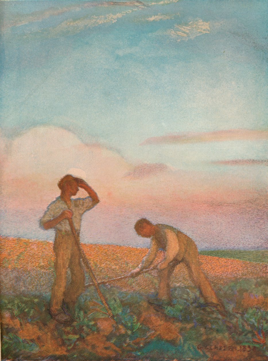 Hoeing, c1872-1911, 1911 tekijältä George Clausen