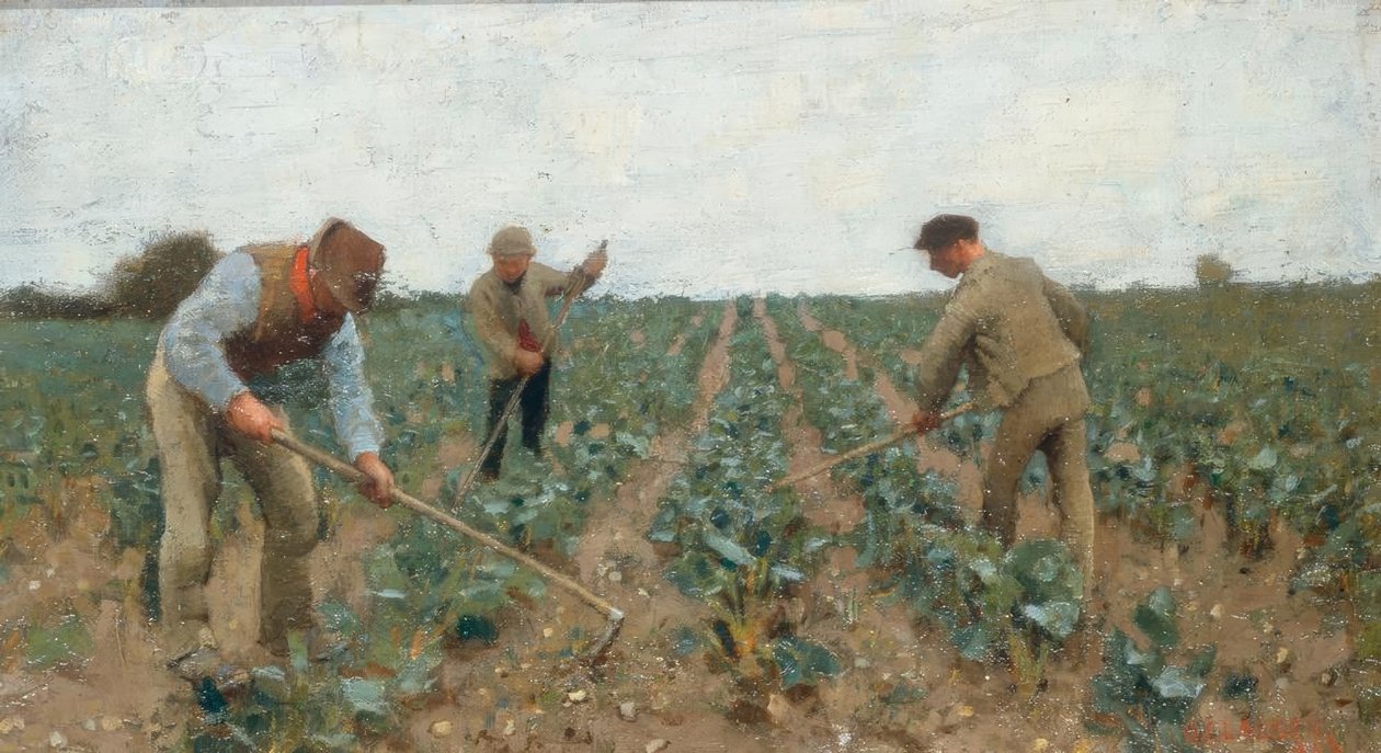 Maan kuoppaus tekijältä George Clausen