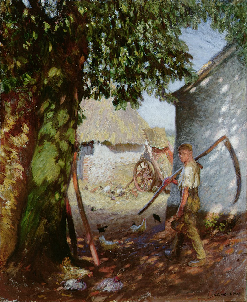 Maatilapiha tekijältä George Clausen