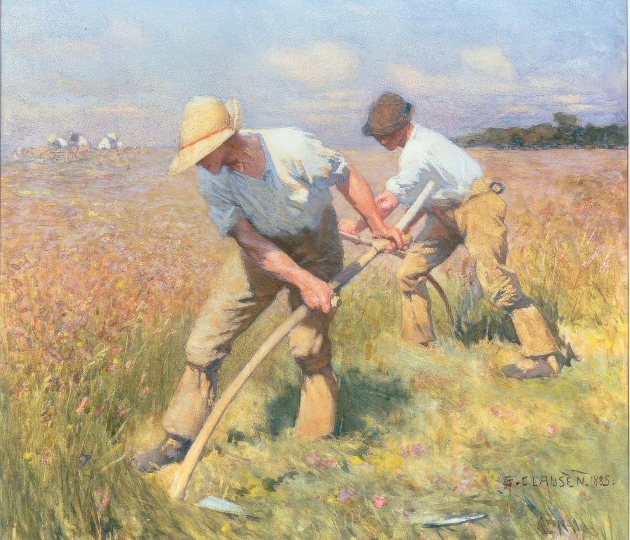 Ruohonleikkurit tekijältä George Clausen