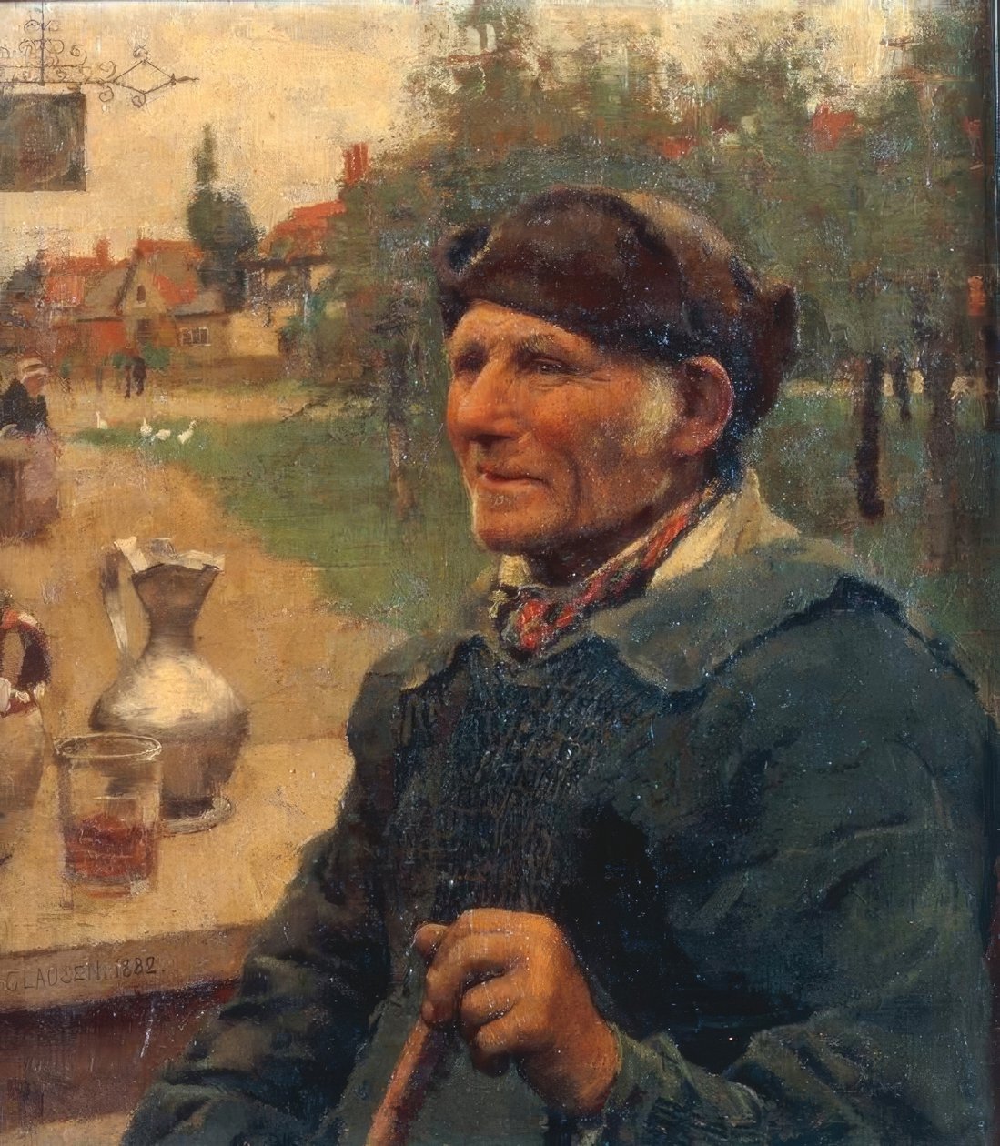 Kyläläinen tekijältä George Clausen