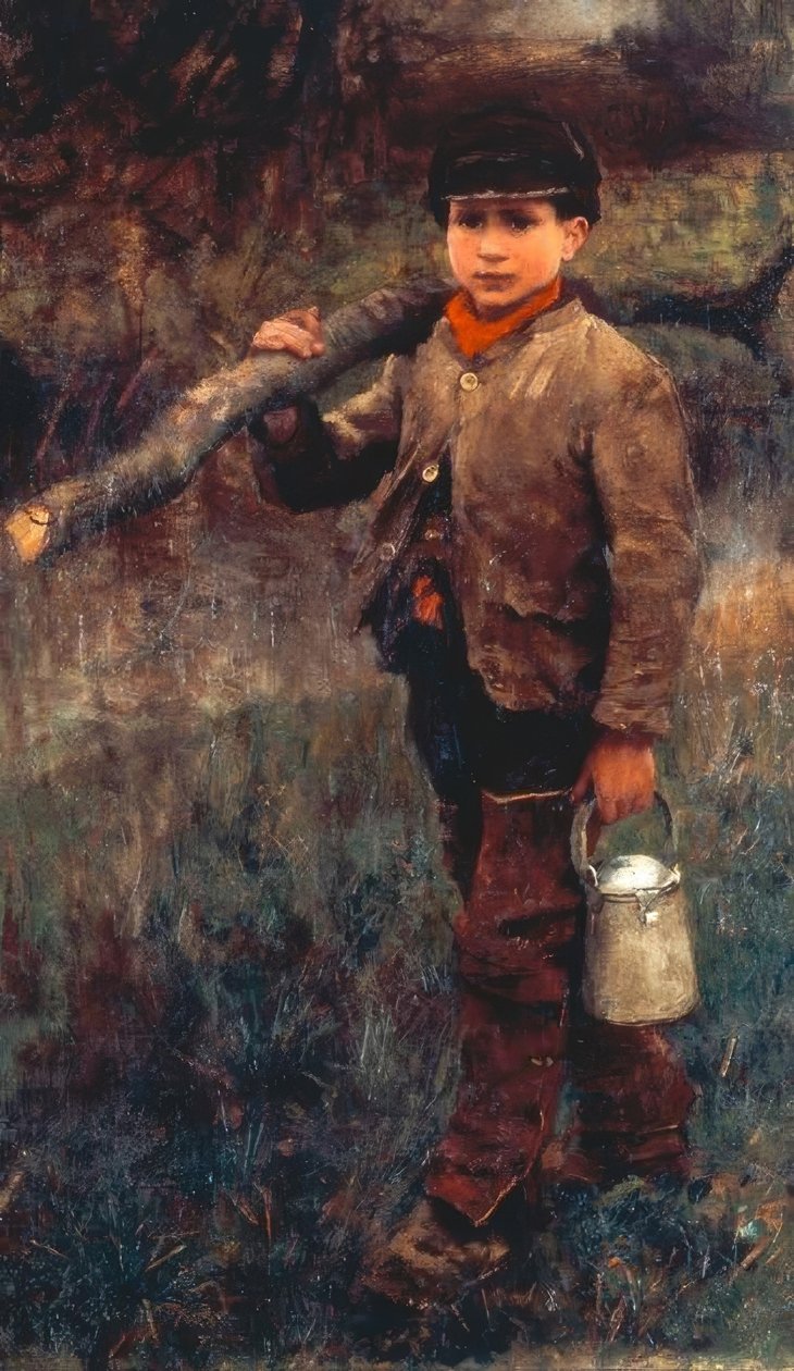 Metsämiehen poika tekijältä George Clausen