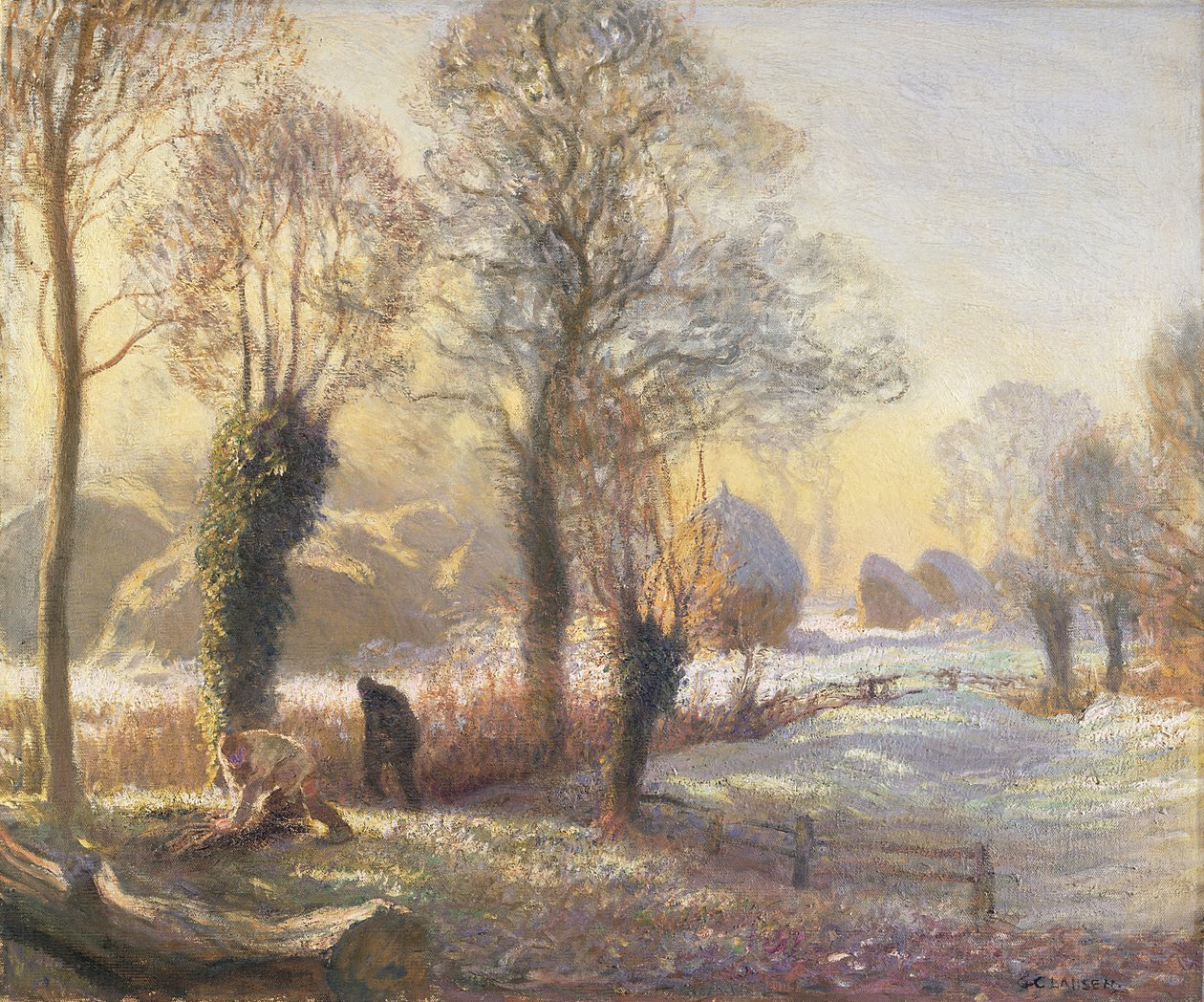 Talvi Aamu tekijältä George Clausen