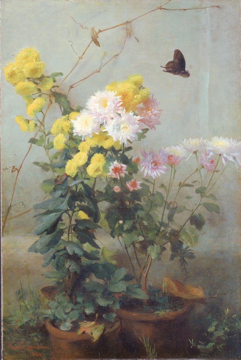 Syksyn auringonpaiste, 1880. tekijältä George Cochran Lambdin