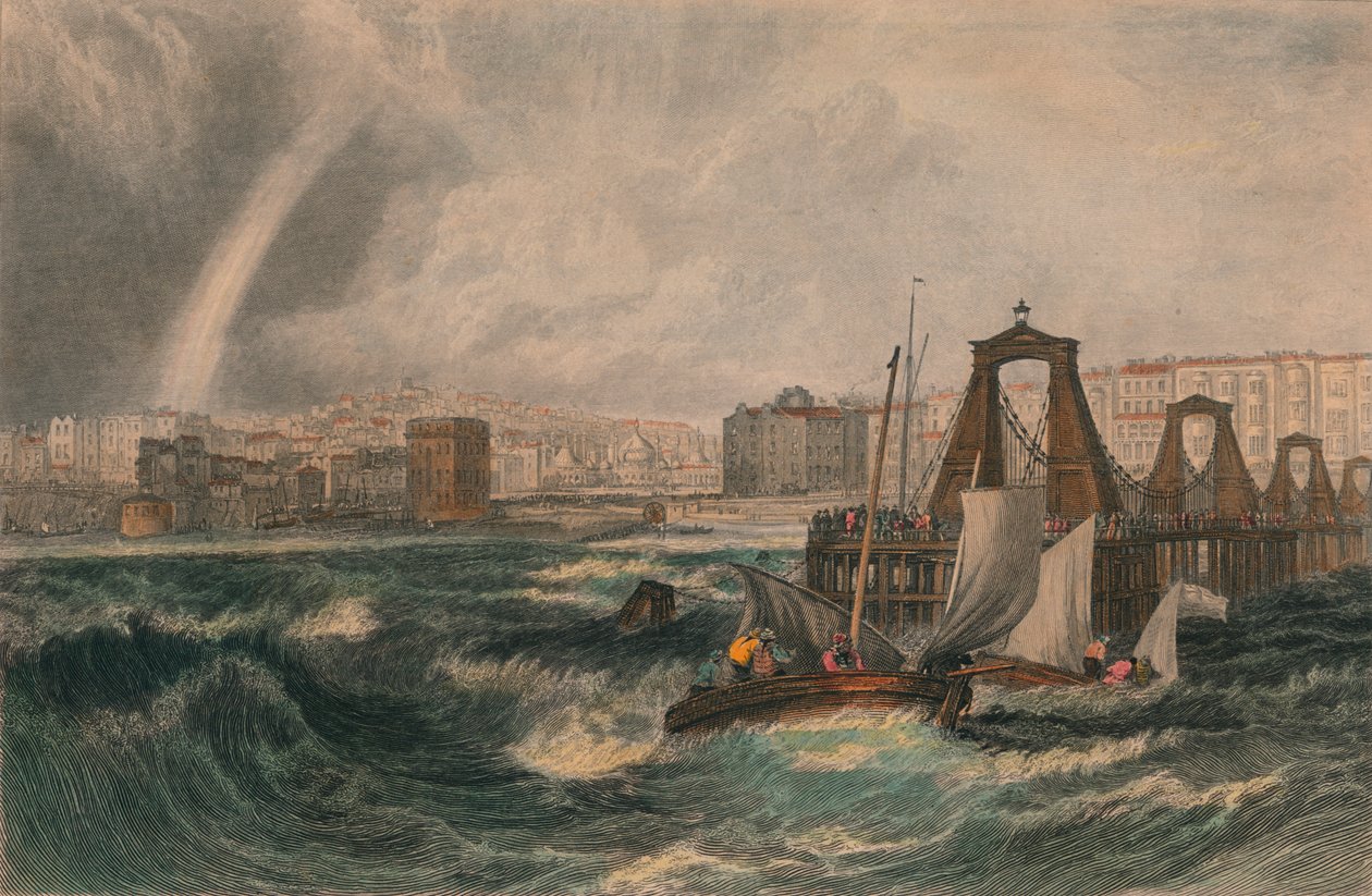 Brighthelmston, Sussex, 1825. tekijältä George Cooke