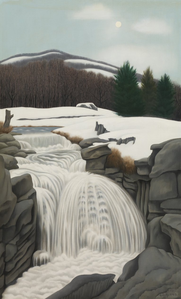 Brook in the Mountains tekijältä George Copeland Ault