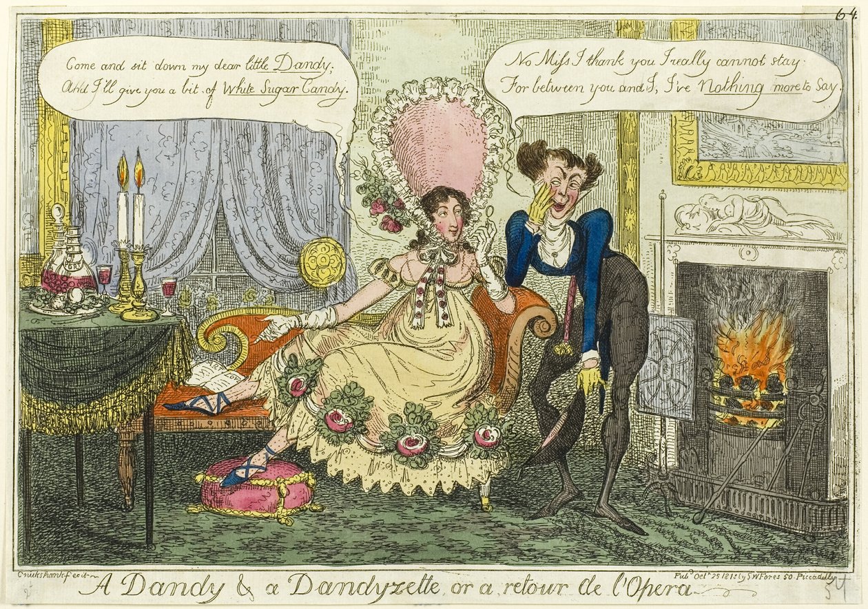 Dandy  Dandyzette tekijältä George Cruikshank