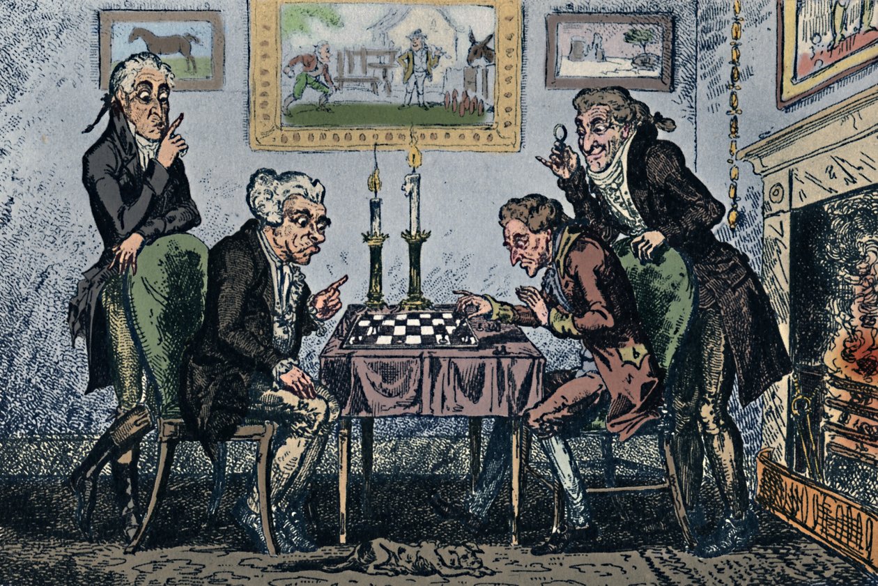 Shakkipeli, 1948 tekijältä George Cruikshank