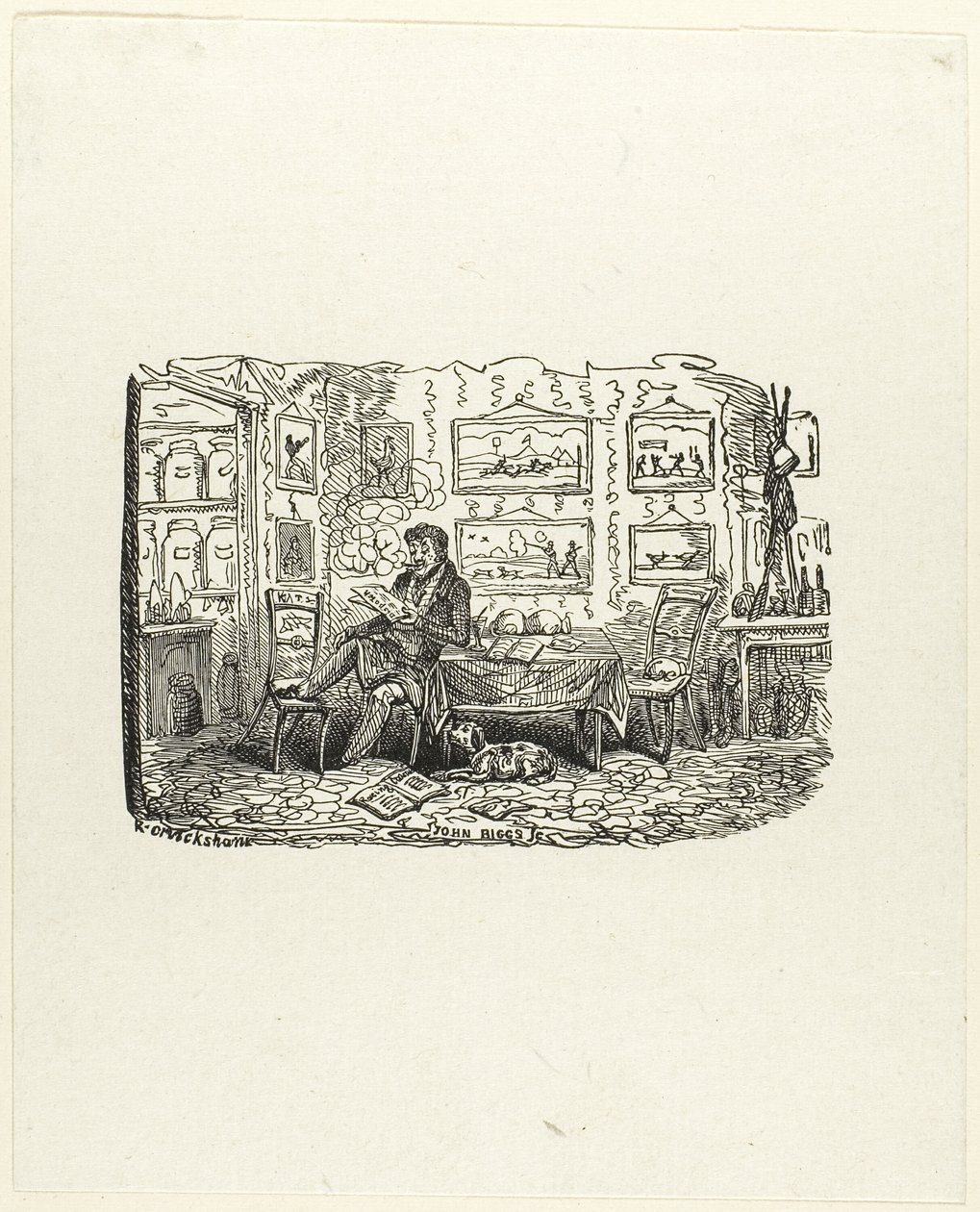 Anekdootit: Proof tekijältä George Cruikshank