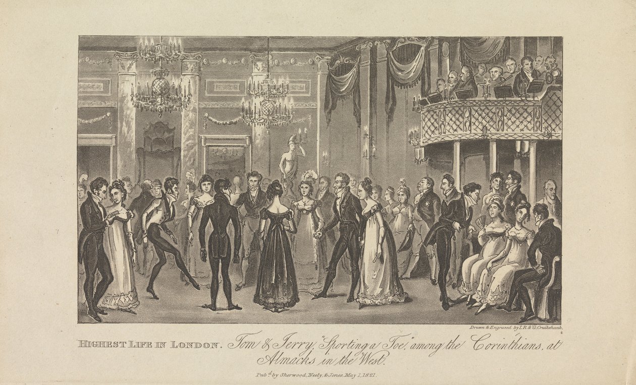 Lontoon korkein elämä... tekijältä George Cruikshank