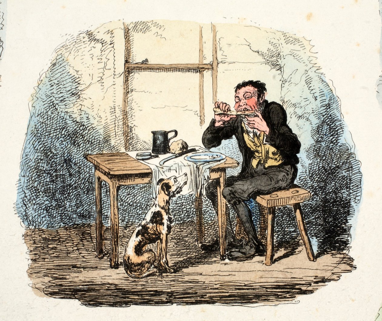 Hope (käsinvärinen kaiverrus) tekijältä George Cruikshank