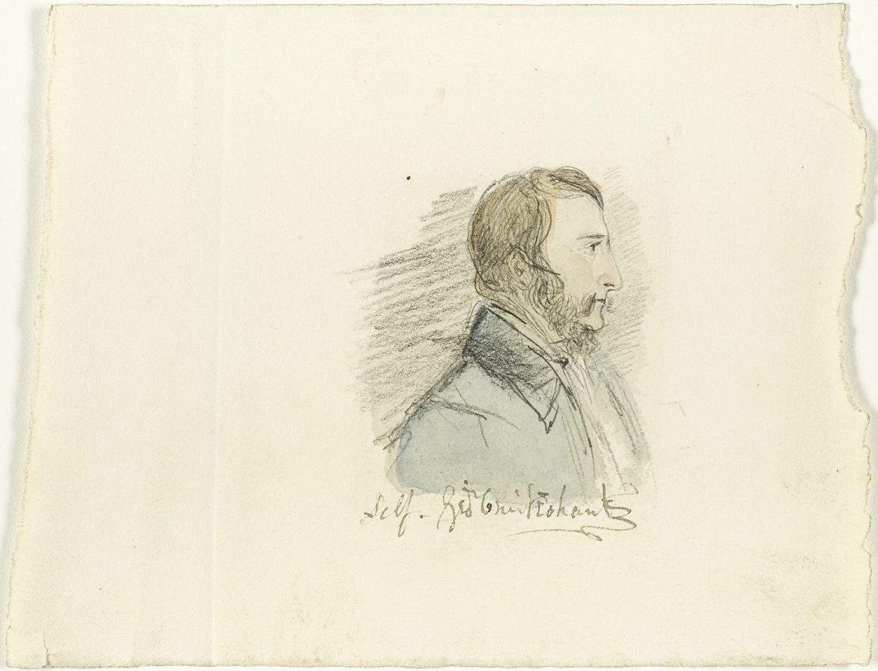 Omakuva profiilissa tekijältä George Cruikshank