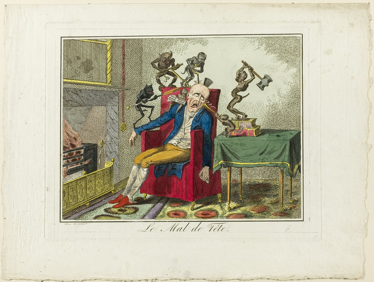 Päänsärky tekijältä George Cruikshank