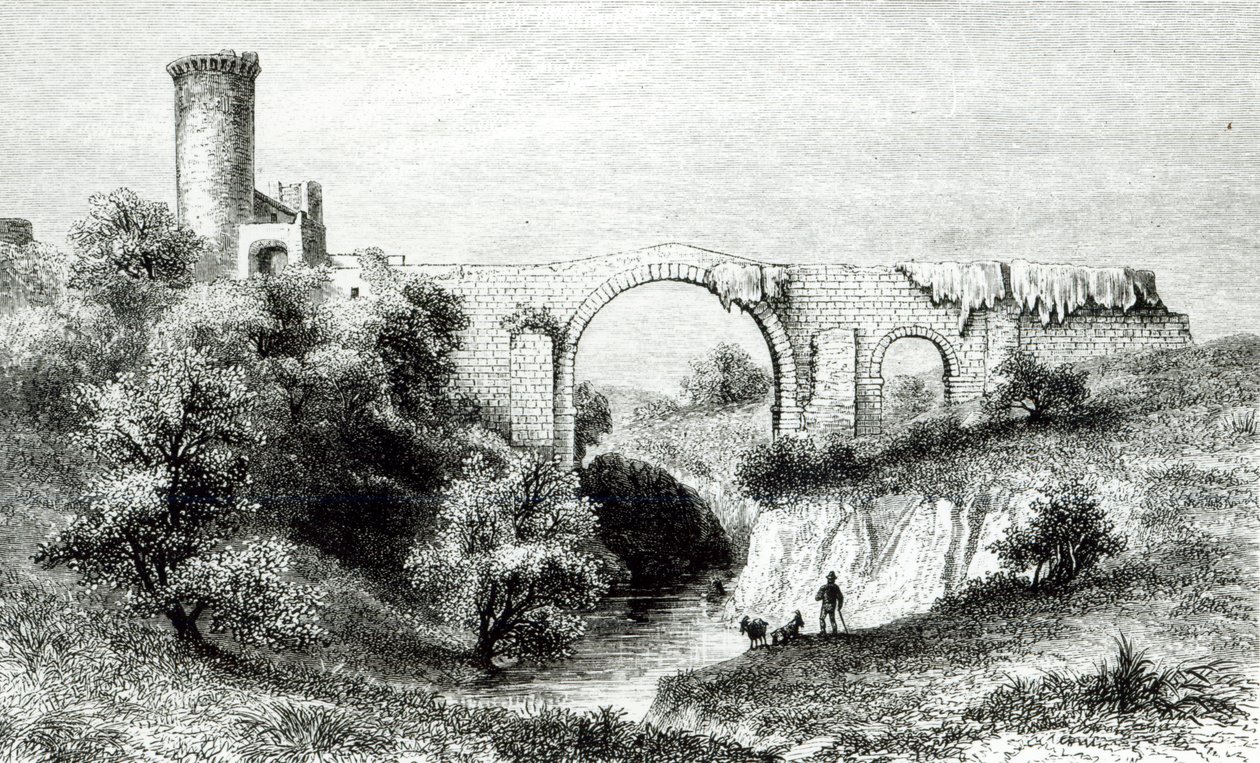 Ponte della Badia, Vulci tekijältä George Dennis