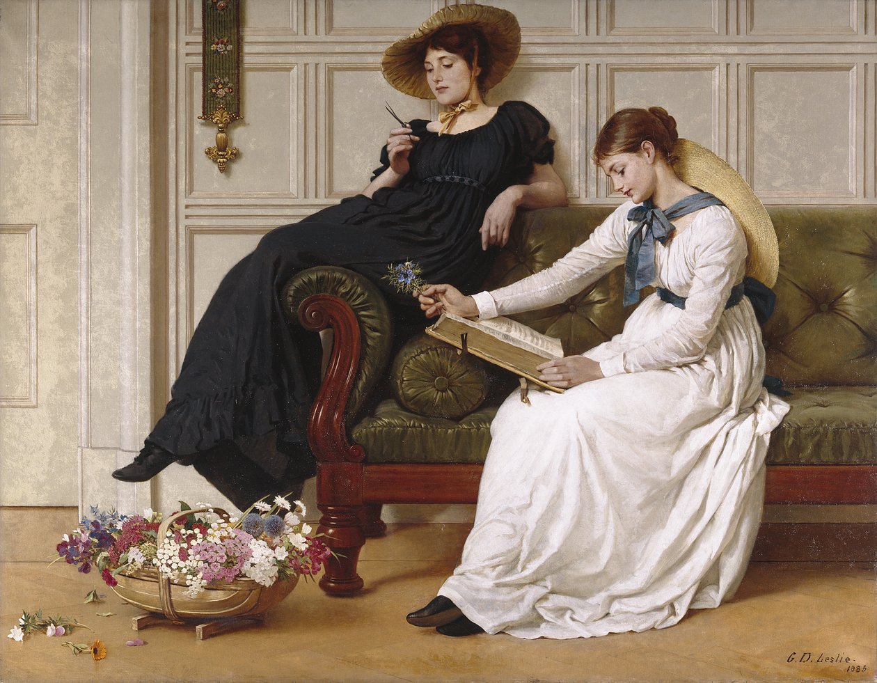 Kukkien kieli tekijältä George Dunlop Leslie