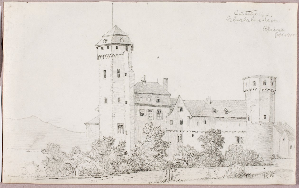 Oberlahnsteinin linna, Rein tekijältä George Elbert Burr