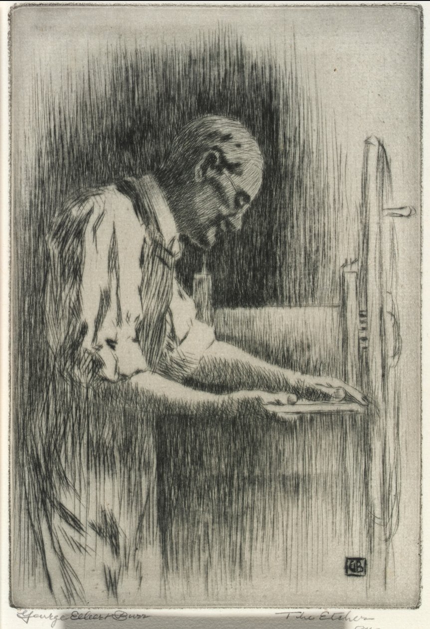 Etcher tekijältä George Elbert Burr