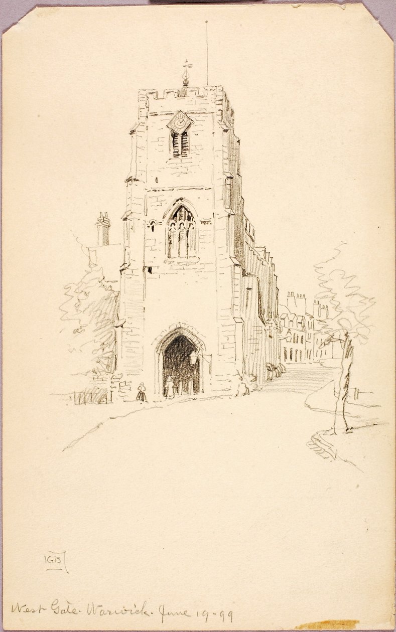 West Gate, Warwick tekijältä George Elbert Burr