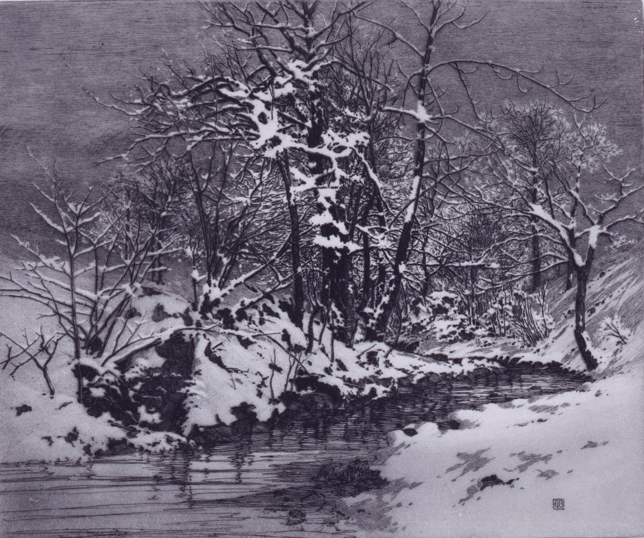 Talviaamu tekijältä George Elbert Burr
