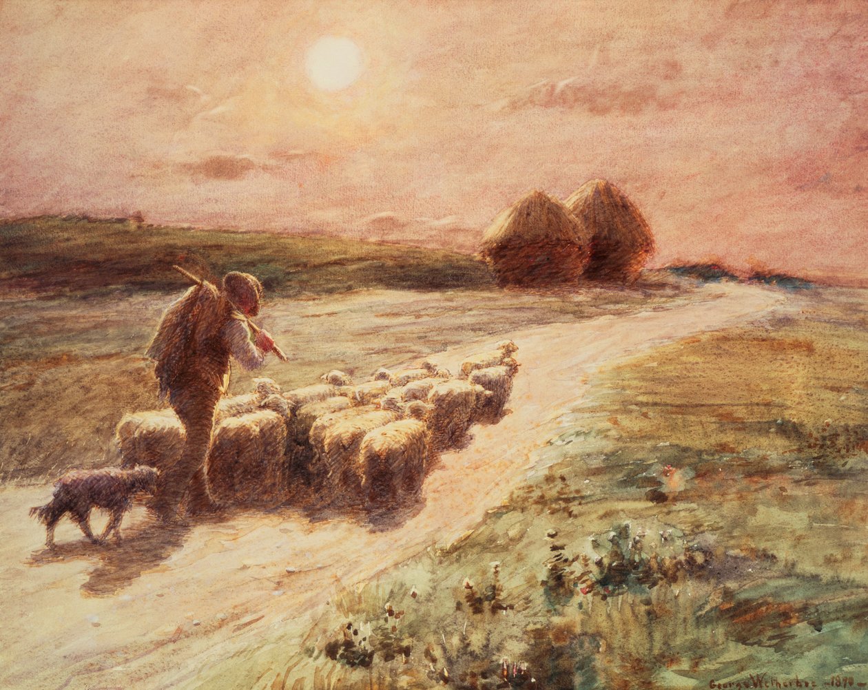 Päivän loppu, 1890 tekijältä George Faulkner Wetherbee