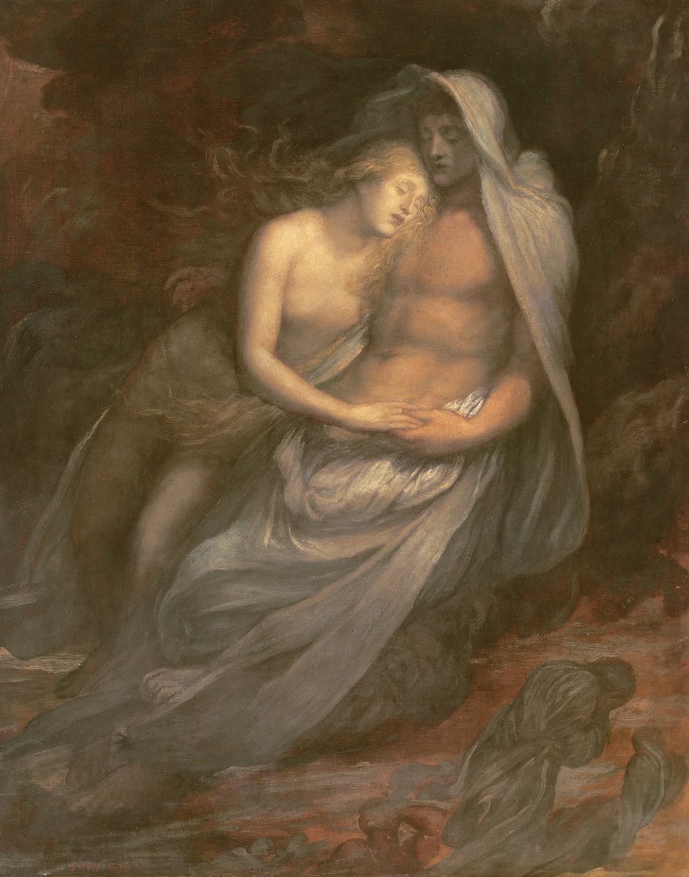 Paolo ja Francesca tekijältä George Frederic Watts