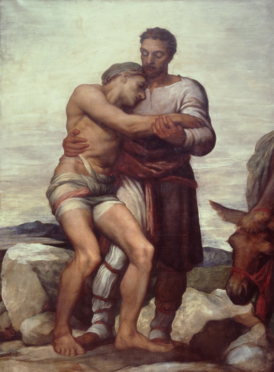 Laupias samarialainen tekijältä George Frederic Watts