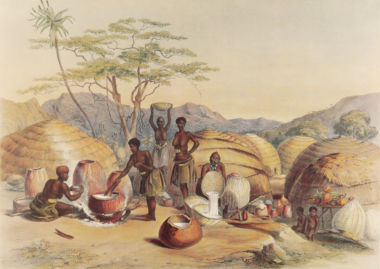 Zulun naiset panevat 