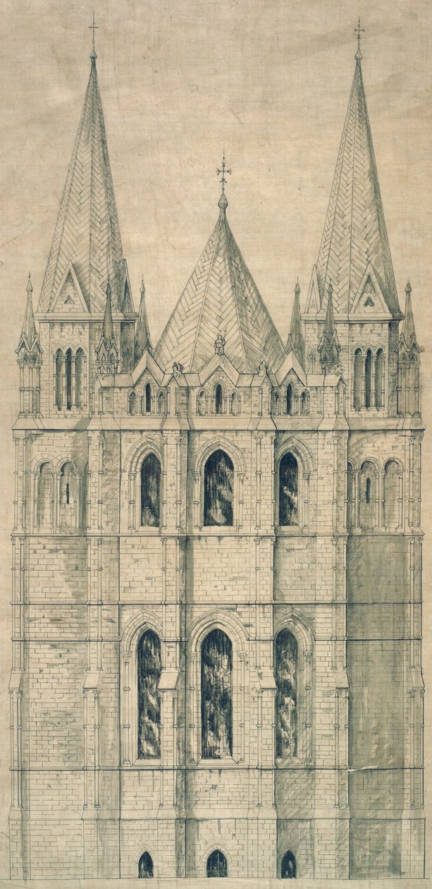 Korkeus, n. 1860 (paperi) tekijältä George Gilbert Scott