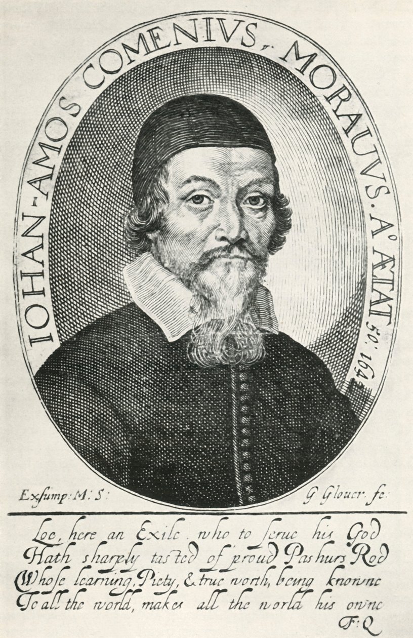 Comenius, 1642, 1947. tekijältä George Glover