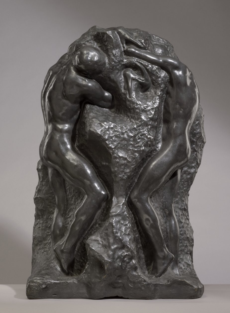 Brotherly Love, malli 1886-87 (pronssi) tekijältä George Grey Barnard