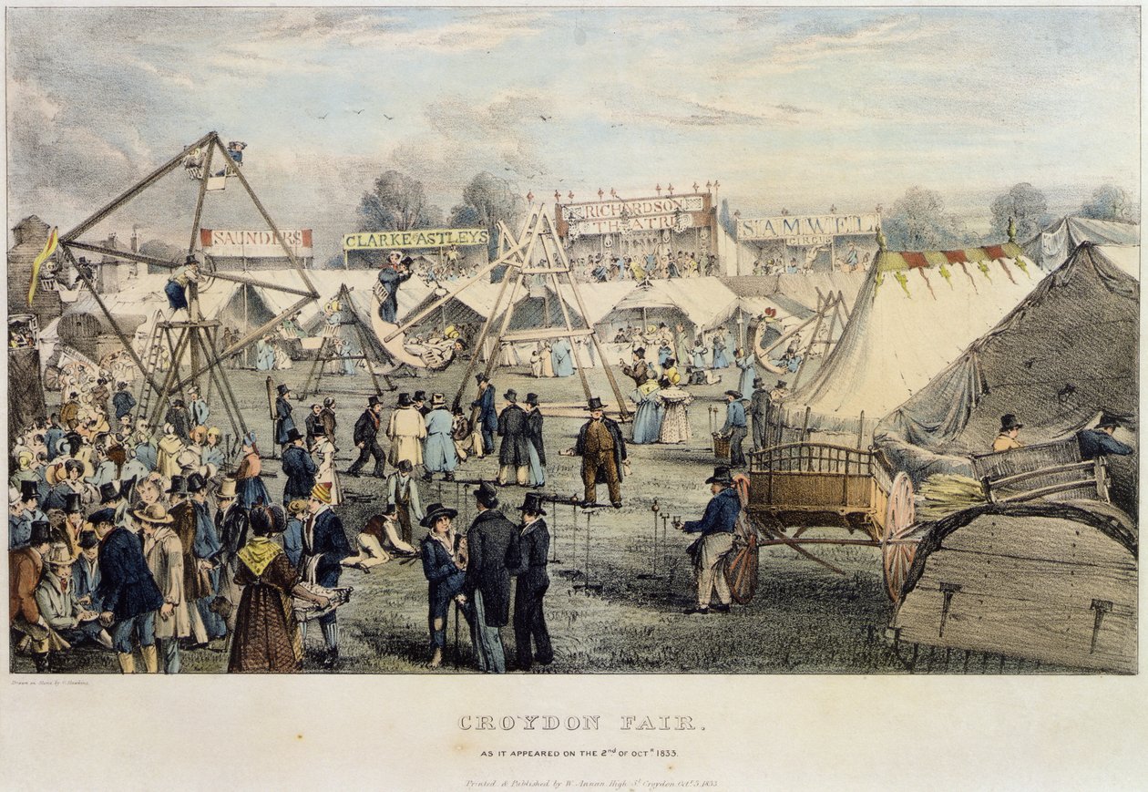 Croydonin messut, 1833 tekijältä George Hawkins