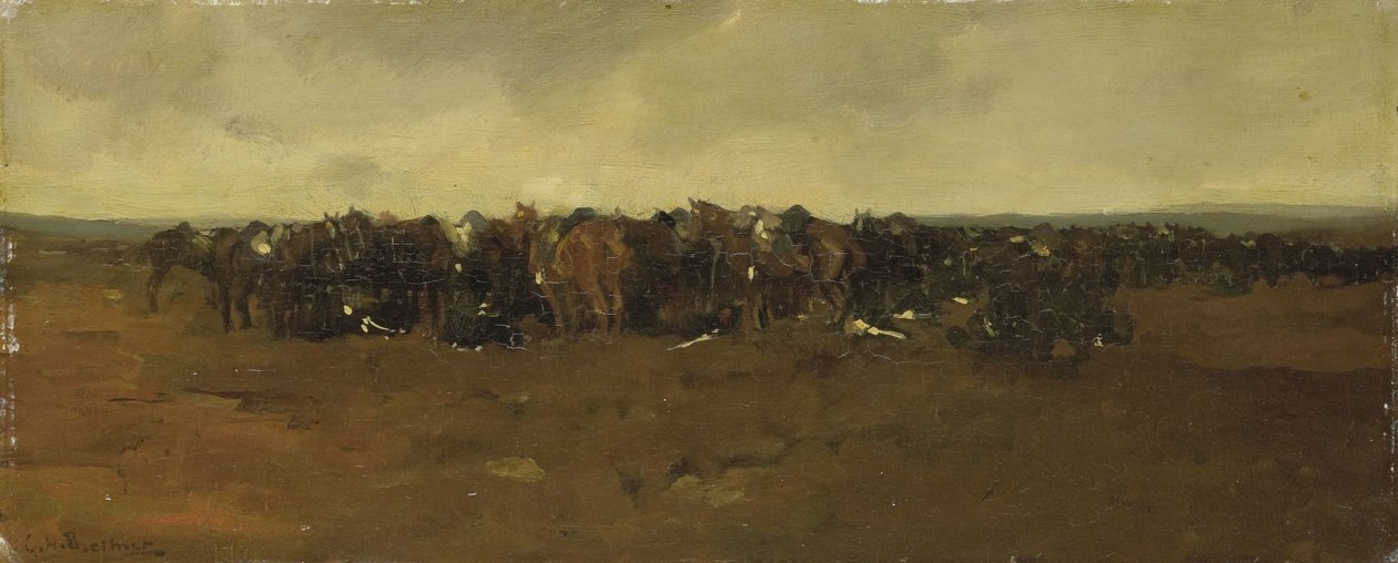 Ratsuväki Reposessa tekijältä George Hendrik Breitner