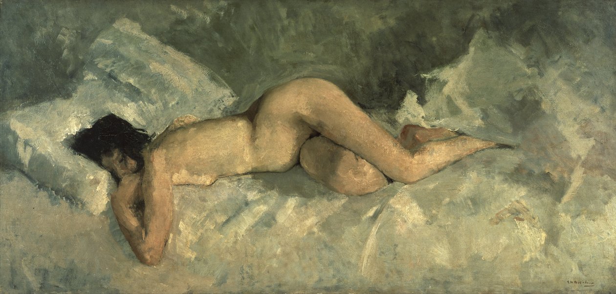 Makaava alaston, noin 1887 tekijältä George Hendrik Breitner