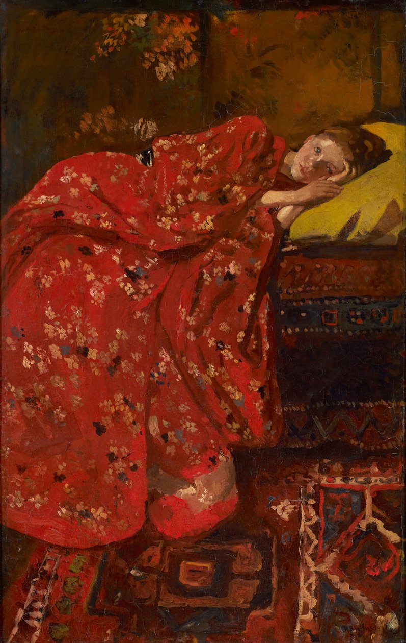 Punainen Kimono tekijältä George Hendrik Breitner