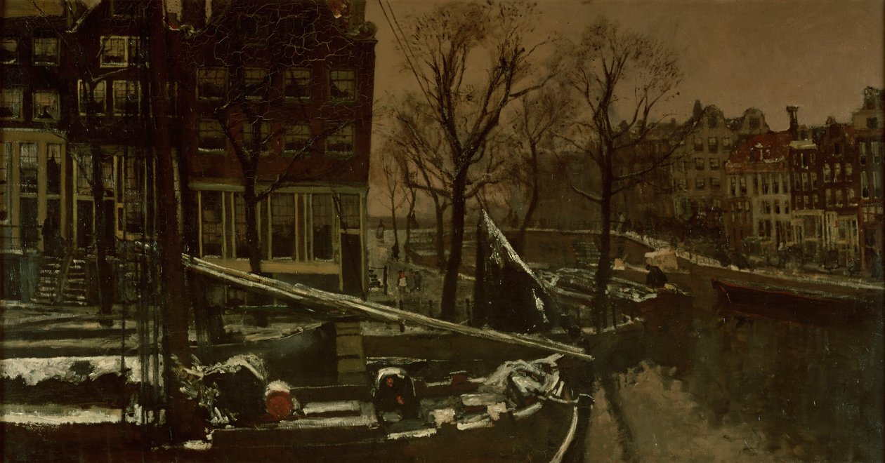 Talvi Amsterdamissa tekijältä George Hendrik Breitner