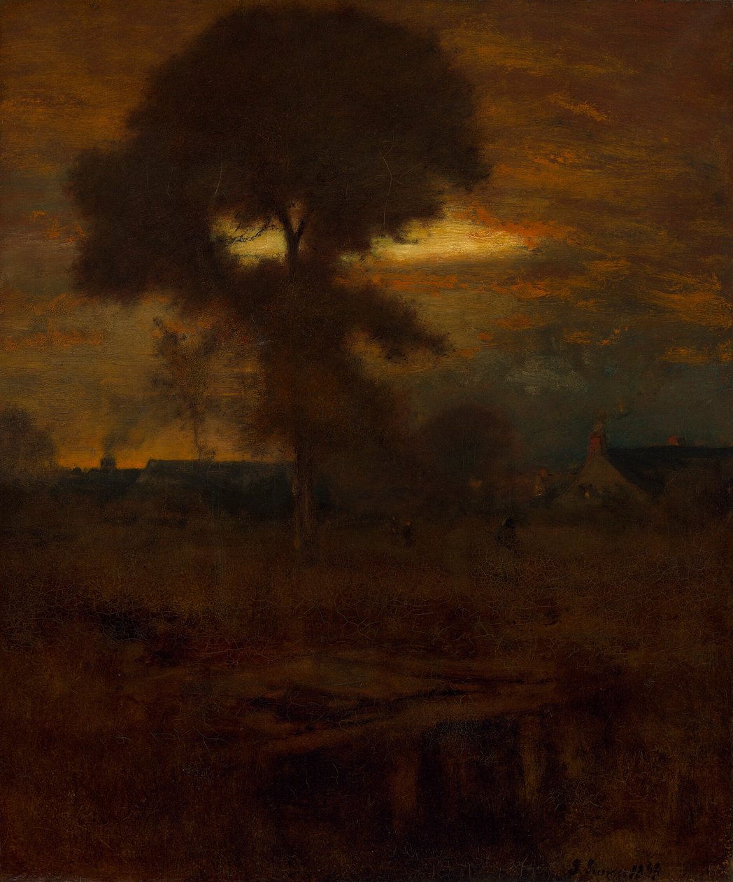 Afterglow tekijältä George Inness