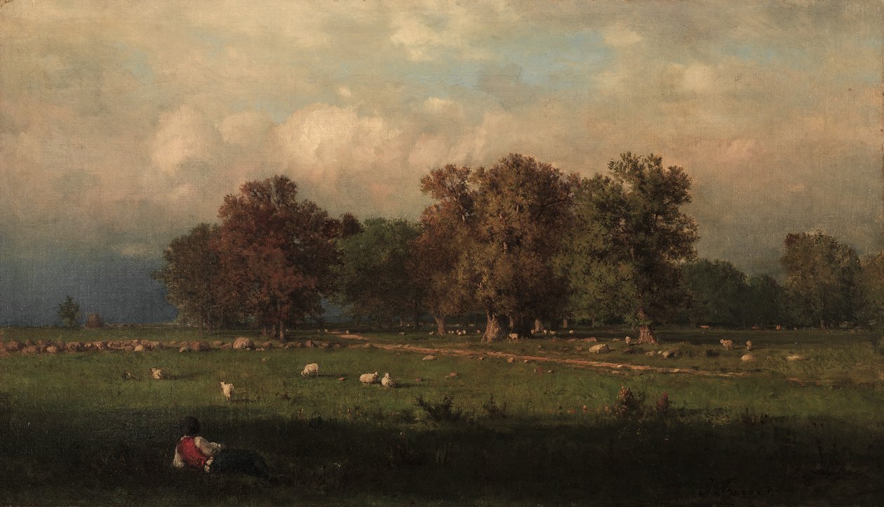 Durham, Connecticut, 1858. tekijältä George Inness