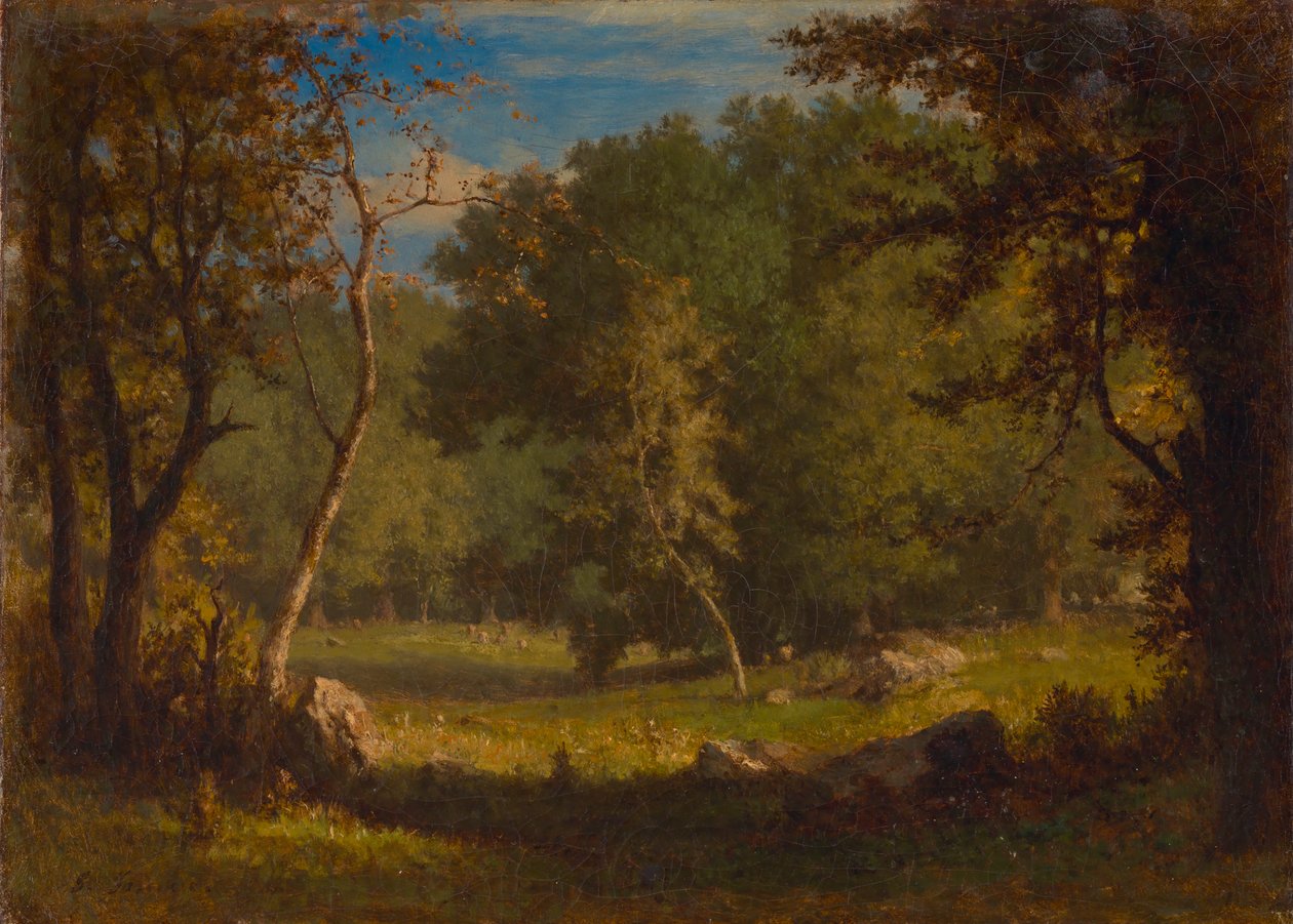 Elf Ground, n. 1860. tekijältä George Inness