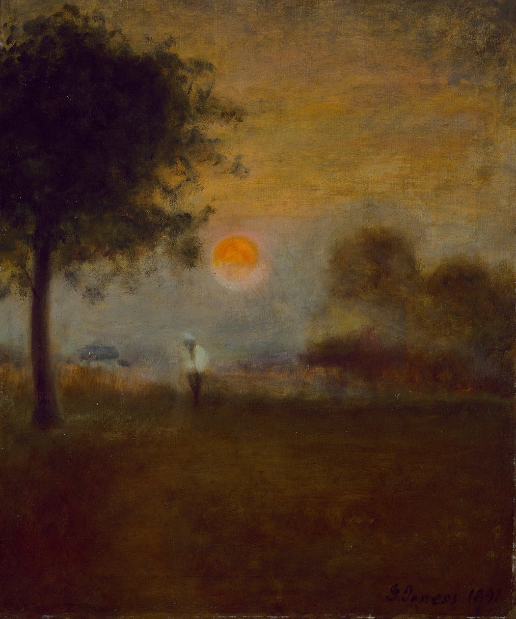 Kuunnousu, 1891. tekijältä George Inness