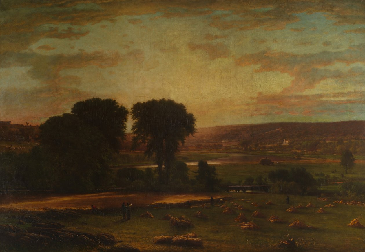Rauhaa ja runsautta, 1865. tekijältä George Inness
