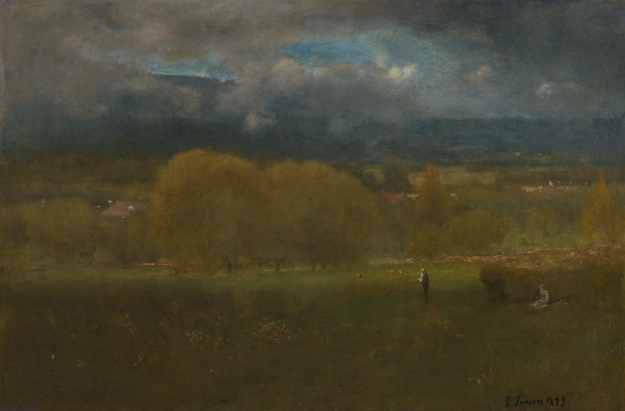 Sunlit Valley tekijältä George Inness
