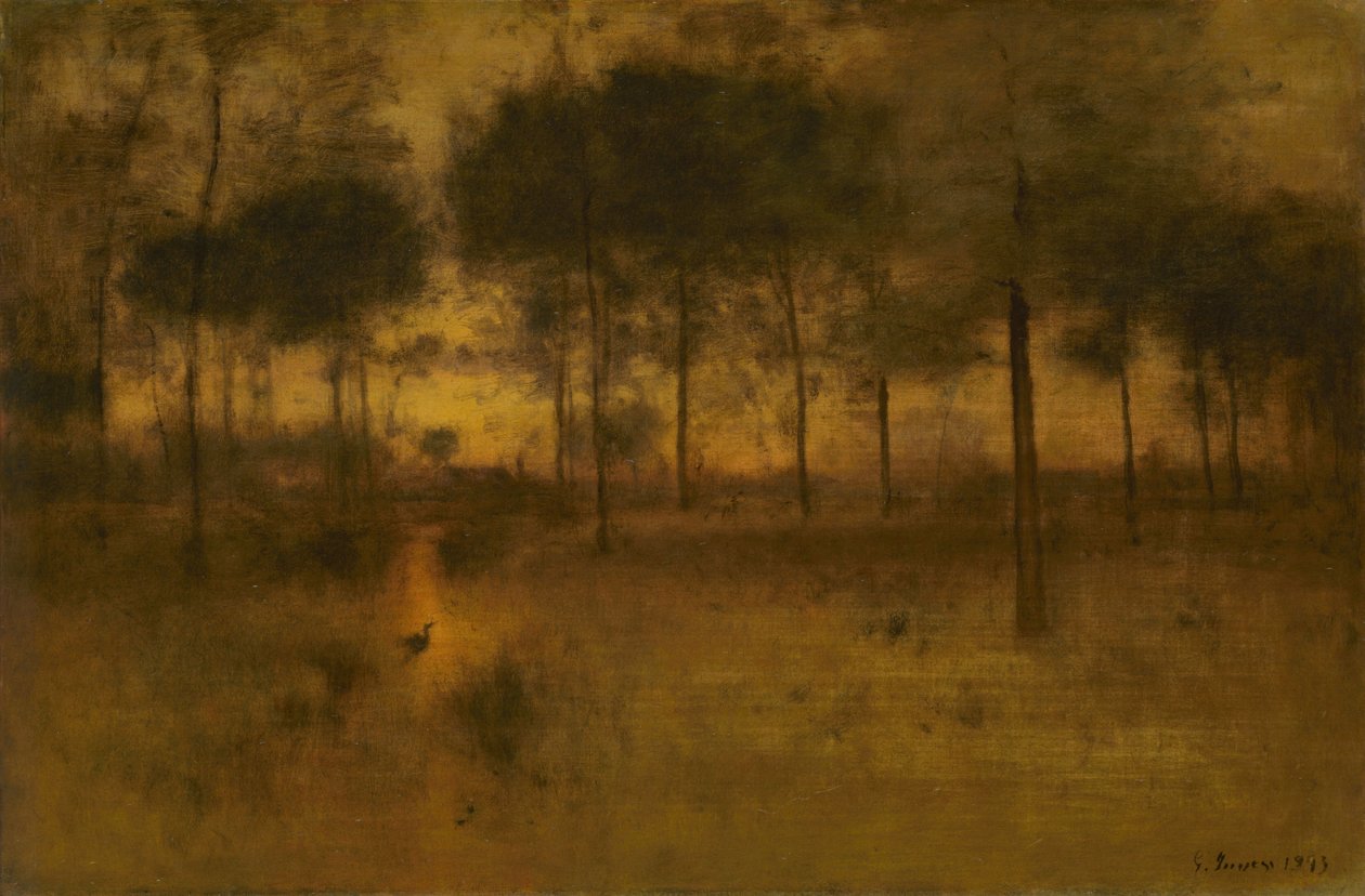 Haikaran koti tekijältä George Inness