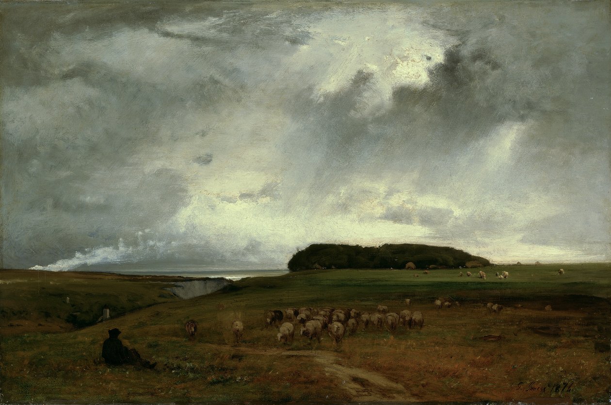 Myrsky, 1876. tekijältä George Inness