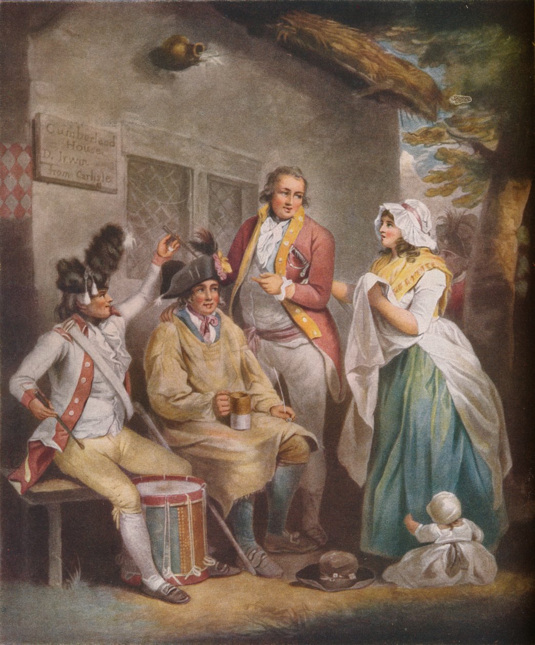 "Trepanning A Recruit", c1791, 1930. tekijältä George Keating