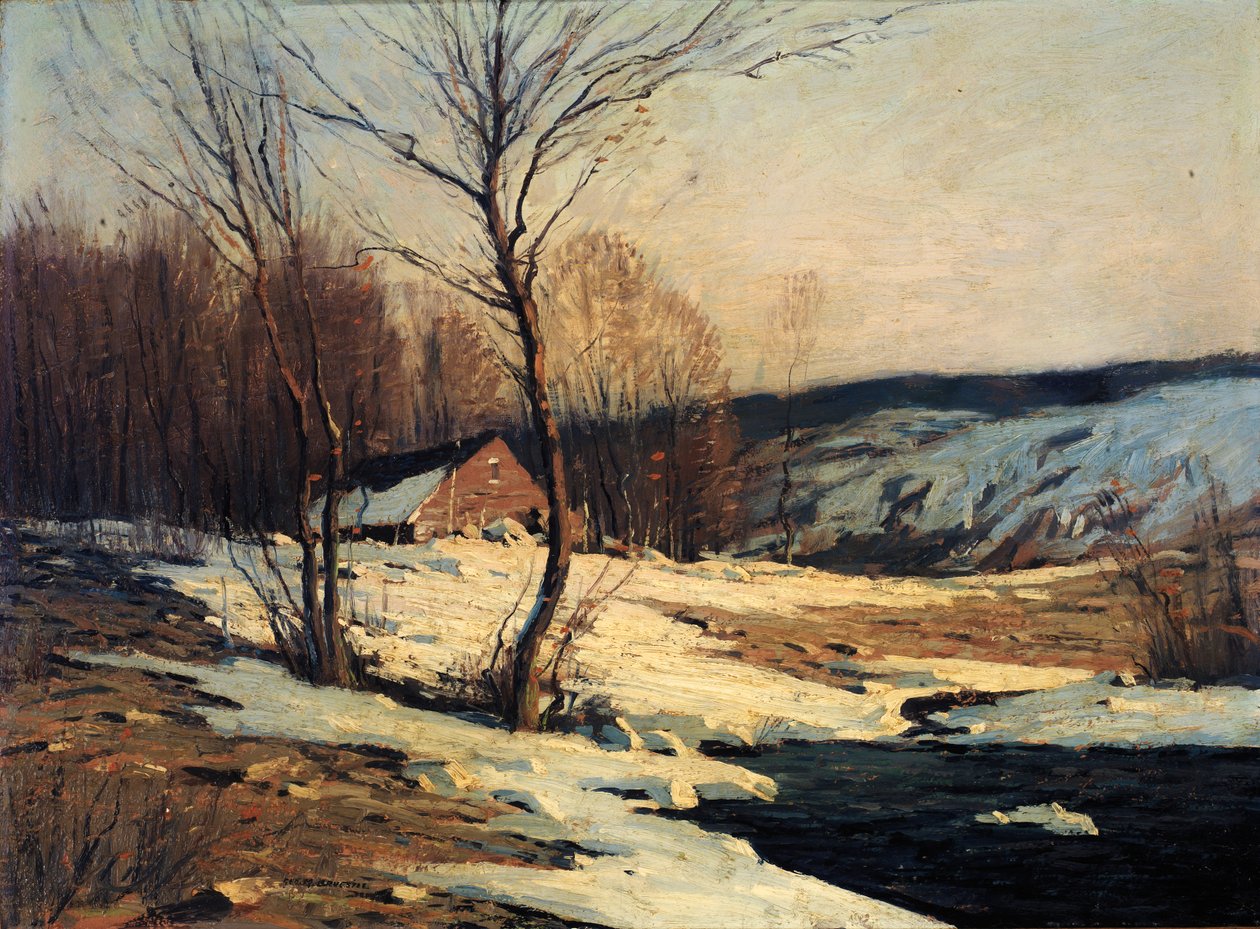 Myöhäinen iltapäivä, n. 1901. tekijältä George M. Bruestle