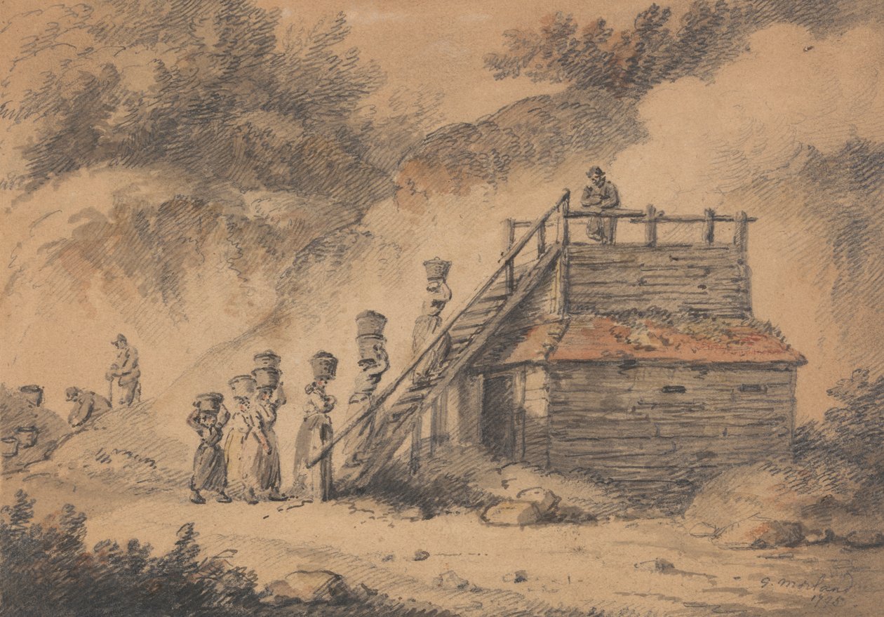 ਇੱਕ ਹੌਪ ਕਿਲਨਫਿਨਿਸ਼ tekijältä George Morland