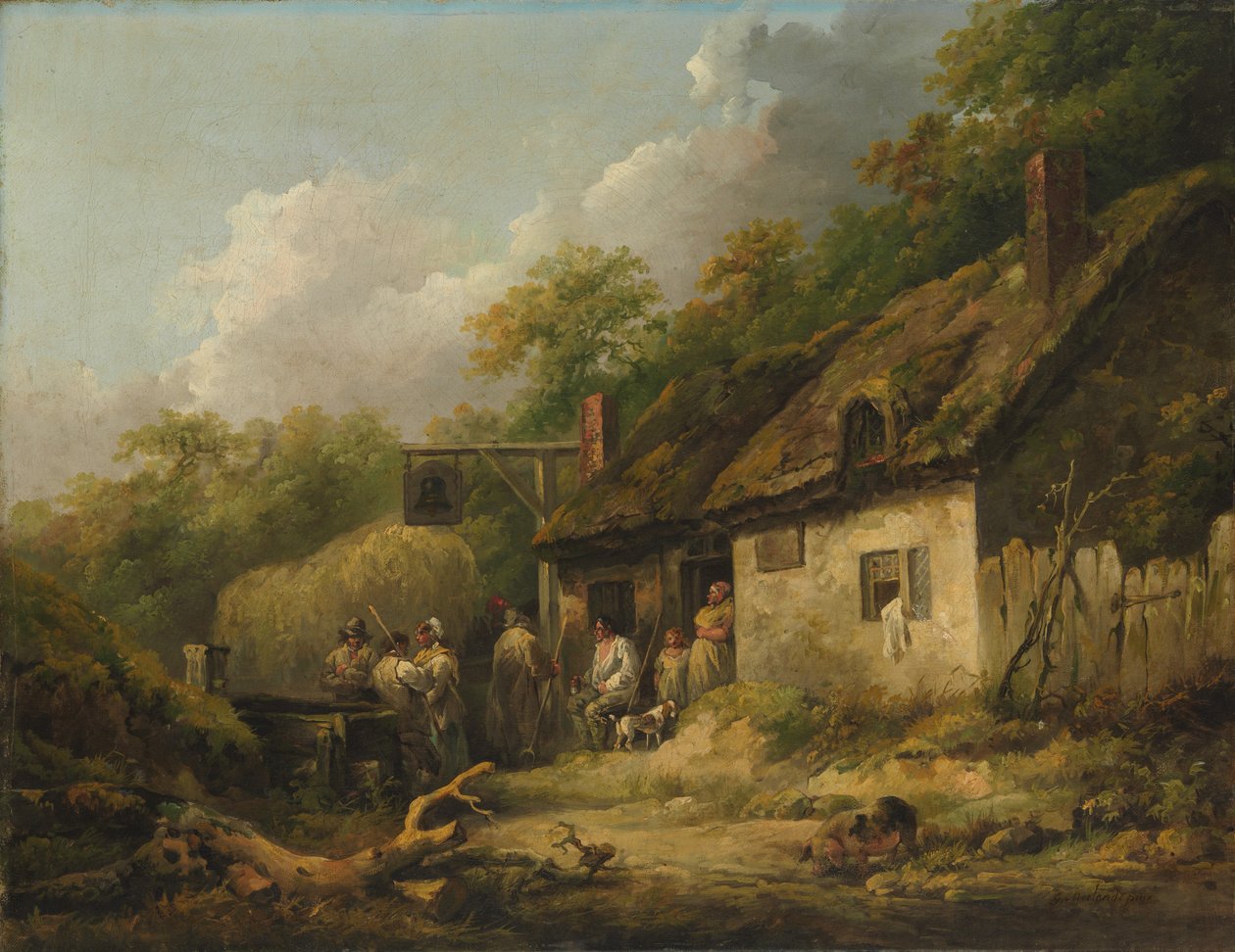 Bell Inn, 1780-luvun lopulla. tekijältä George Morland